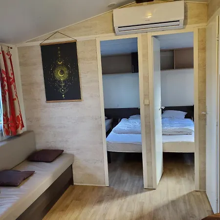 Mobil Home Recent Clim 3Ch Camping3* Piscine Argeles-sur-Mer Exterior photo