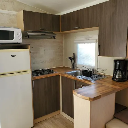 Mobil Home Recent Clim 3Ch Camping3* Piscine Argeles-sur-Mer Exterior photo