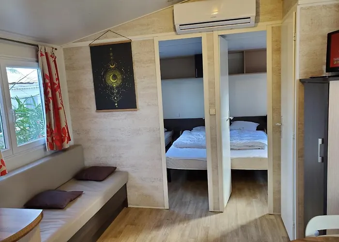 Mobil Home Recent Clim 3Ch Camping3* Piscine